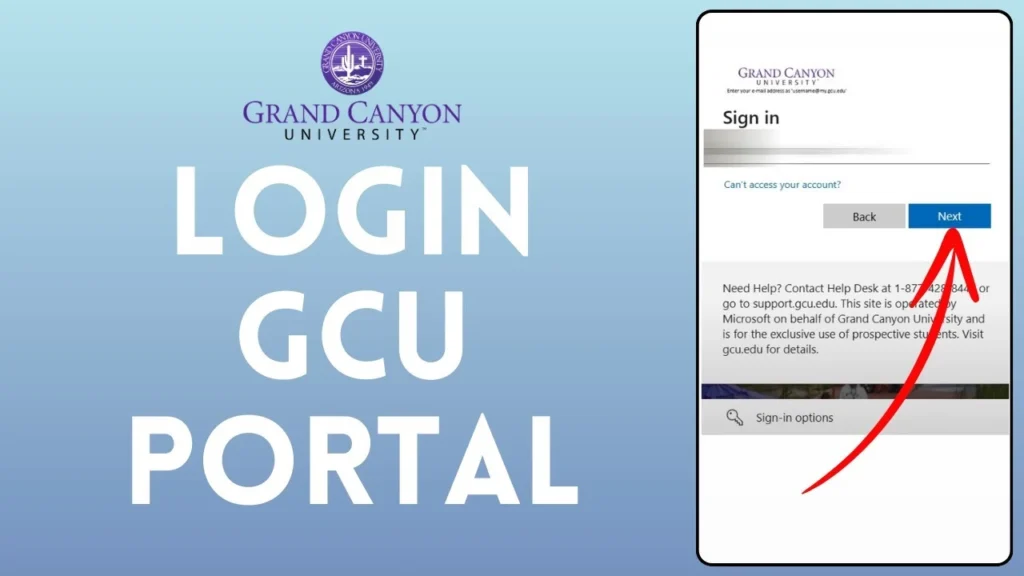 GCU Student Portal Login